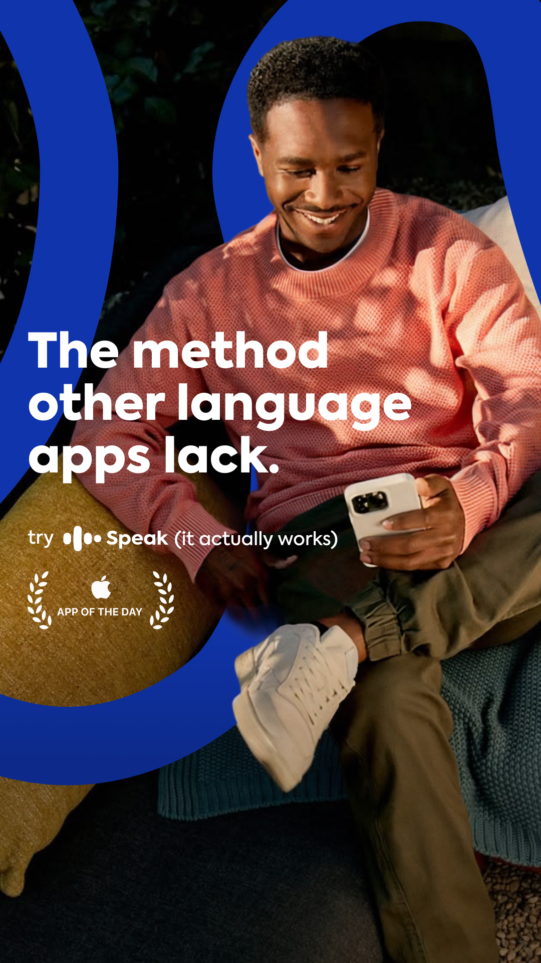 Speak ad creative