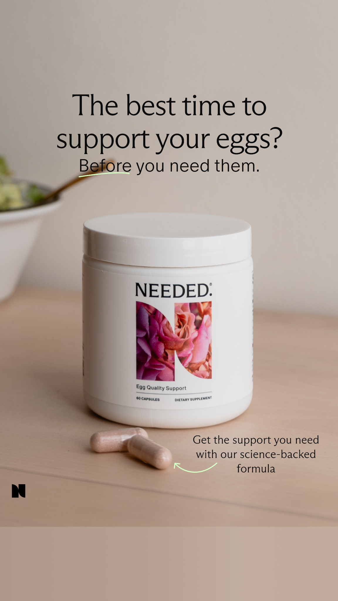 Needed ad creative