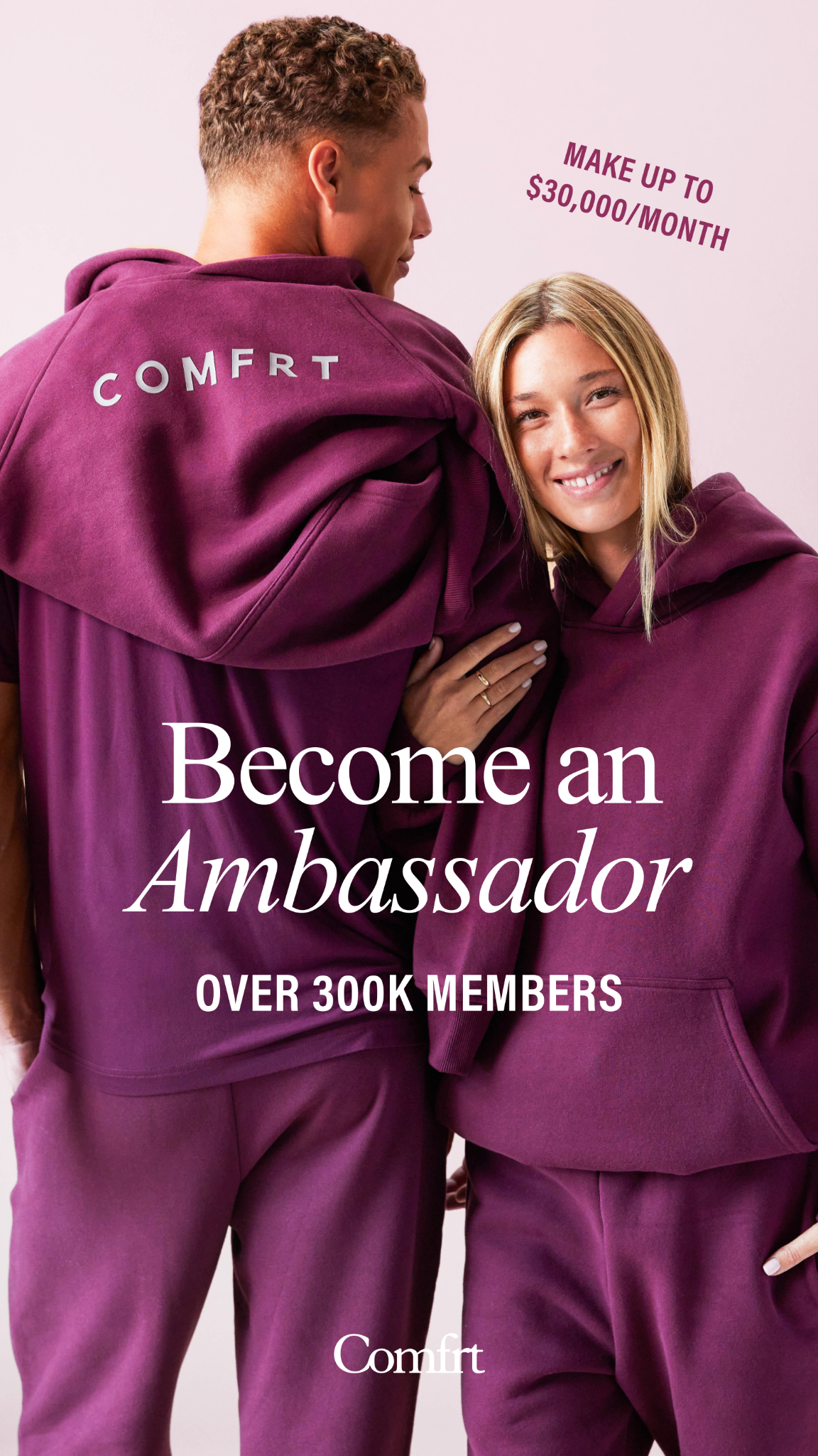 Comfrt ad creative