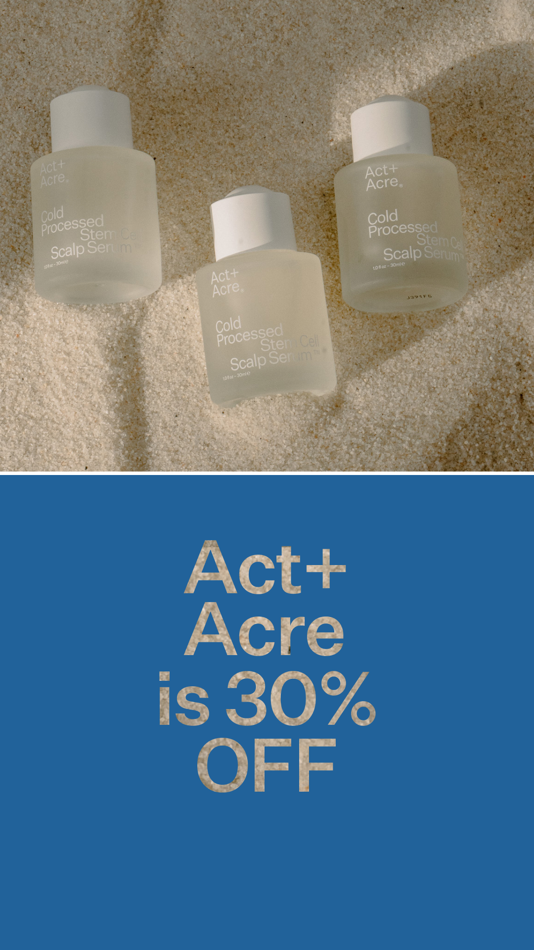 Act+Acre ad creative