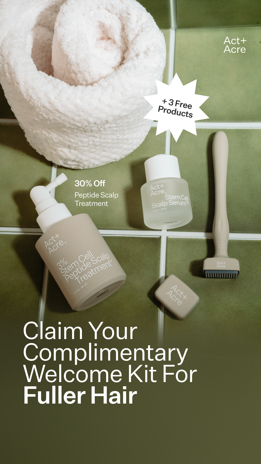 Act+Acre ad creative