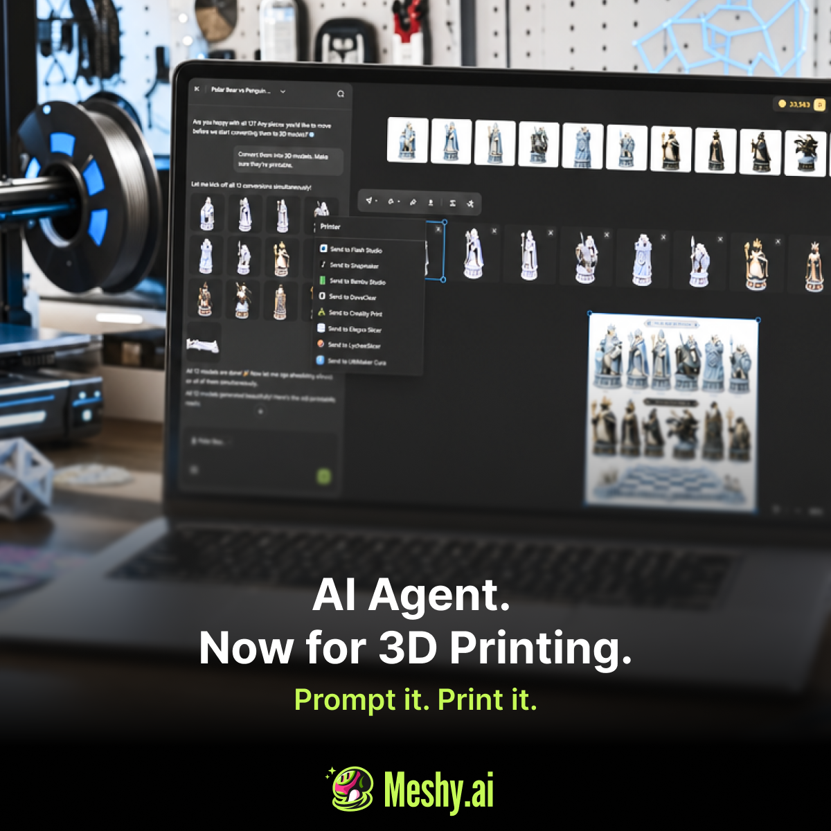 Meshy ad creative