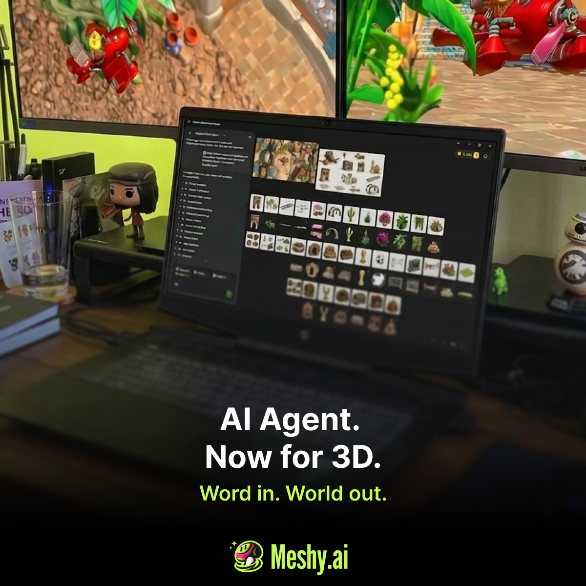 Meshy ad creative