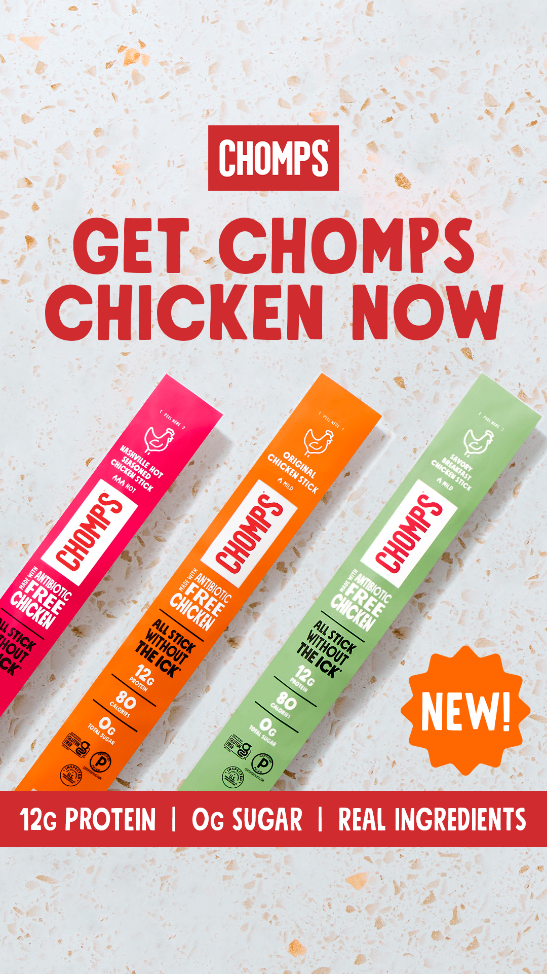 Chomps ad creative