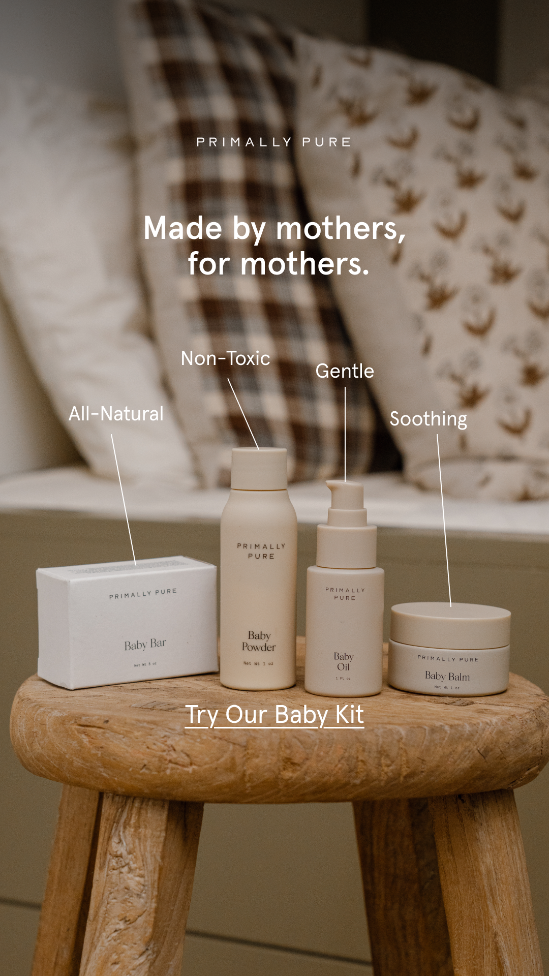 Primally Pure ad creative