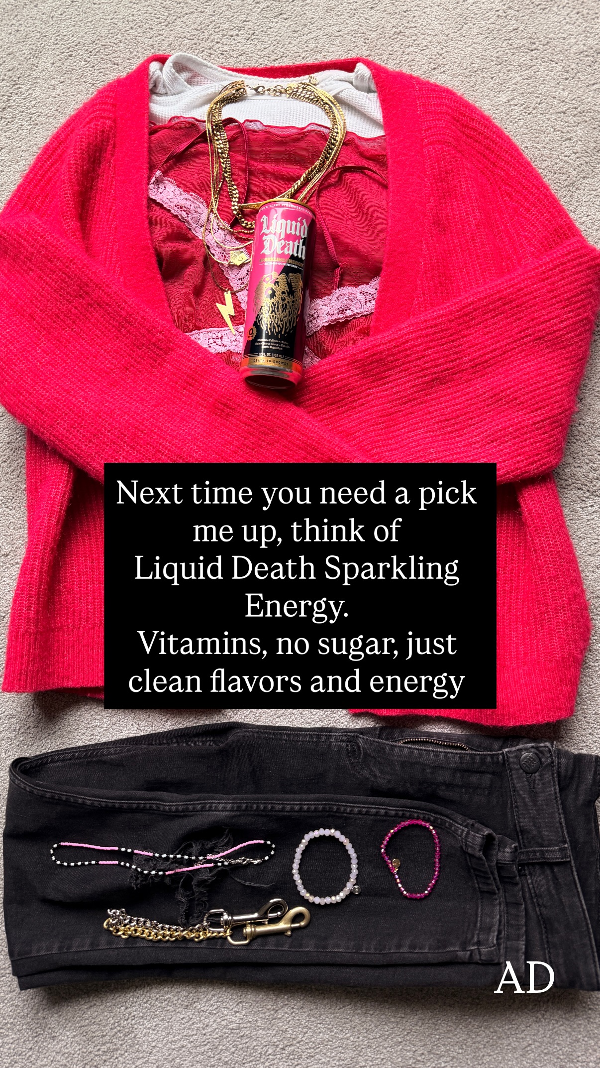 Liquid Death ad creative