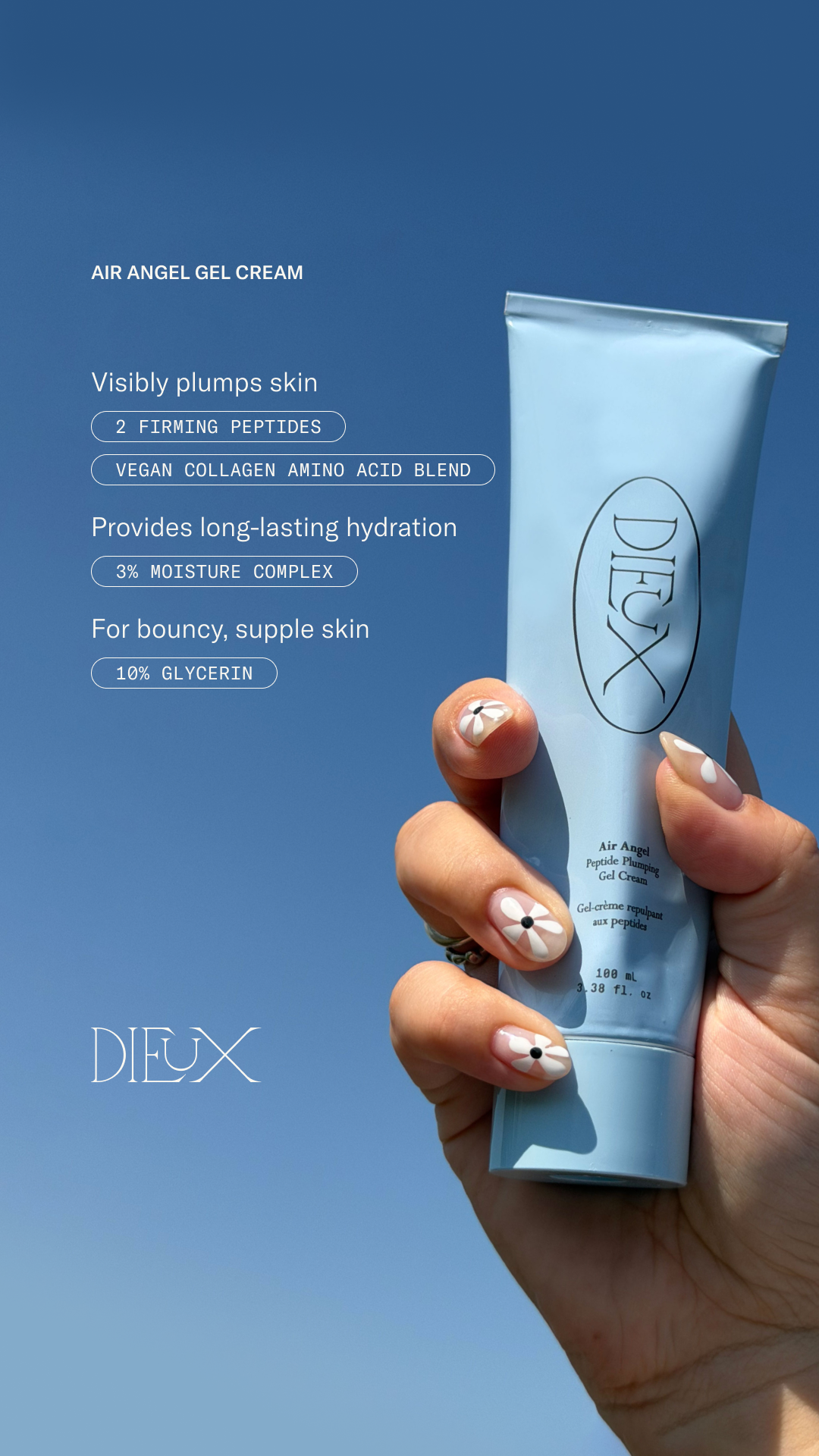 Dieux Skin ad creative
